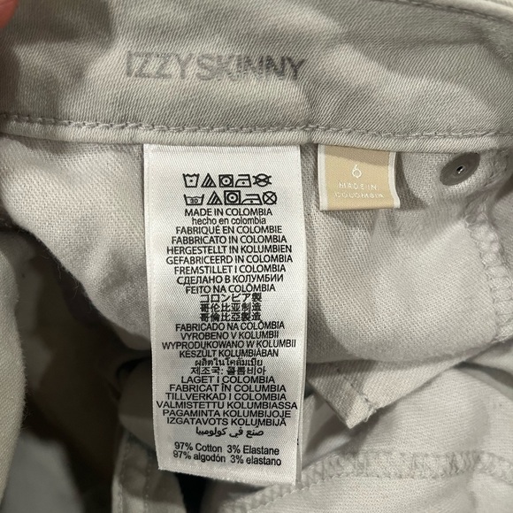 Michael Kors Izzy Skinny jeans size 6 - Picture 6 of 8